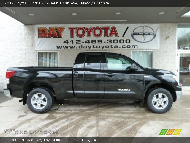 2012 Toyota Tundra SR5 Double Cab 4x4 in Black