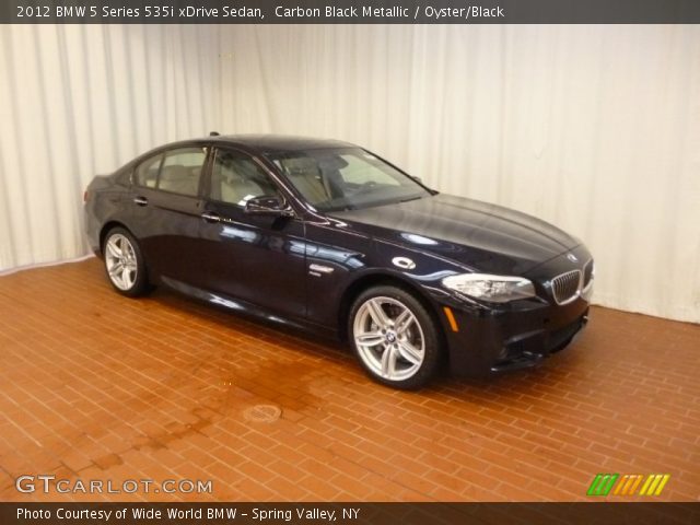 2012 BMW 5 Series 535i xDrive Sedan in Carbon Black Metallic