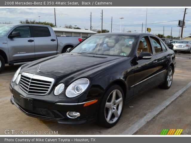 2008 Mercedes-Benz E 350 4Matic Sedan in Black