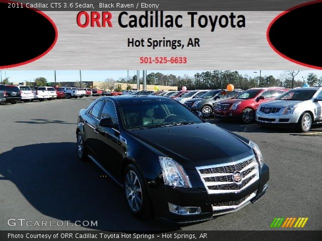 2011 Cadillac CTS 3.6 Sedan in Black Raven