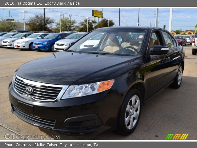 2010 Kia Optima LX in Ebony Black