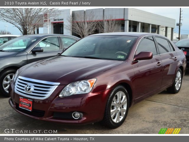 2010 Toyota Avalon XLS in Cassis Red Pearl