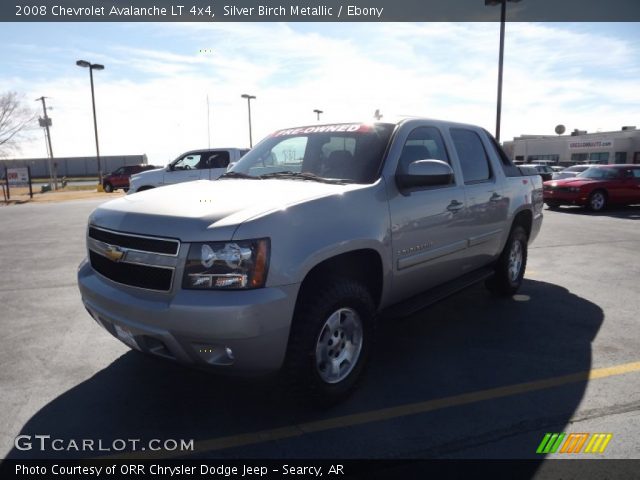 2008 Chevrolet Avalanche LT 4x4 in Silver Birch Metallic