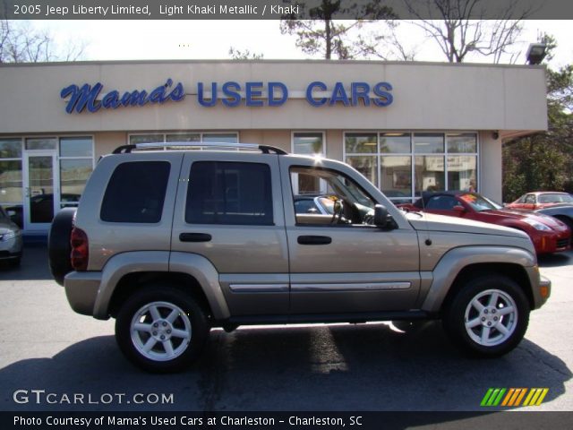 2005 Jeep Liberty Limited in Light Khaki Metallic