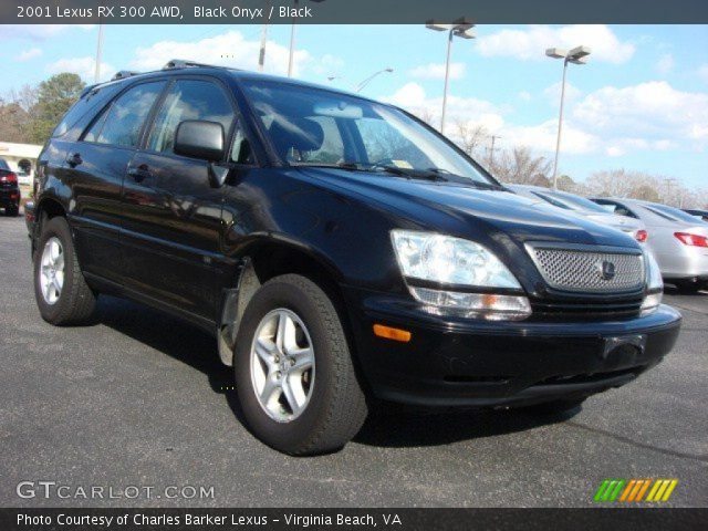 2001 Lexus RX 300 AWD in Black Onyx