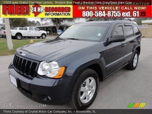 2009 Jeep Grand Cherokee Laredo in Modern Blue Pearl