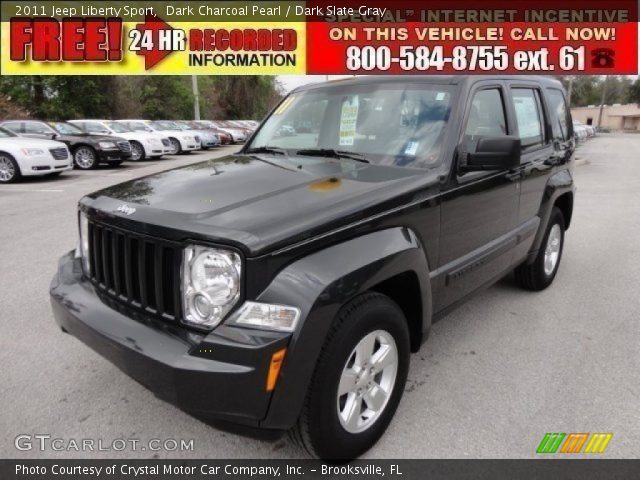 2011 Jeep Liberty Sport in Dark Charcoal Pearl