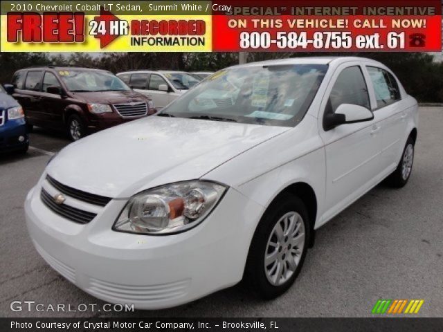 2010 Chevrolet Cobalt LT Sedan in Summit White
