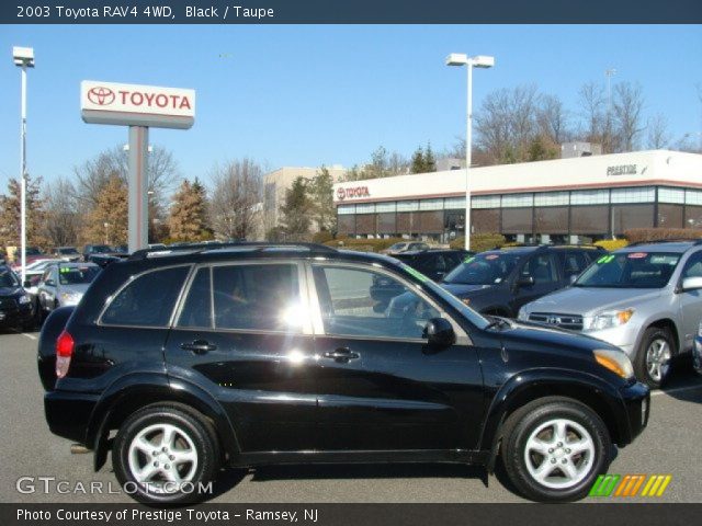 2003 Toyota RAV4 4WD in Black