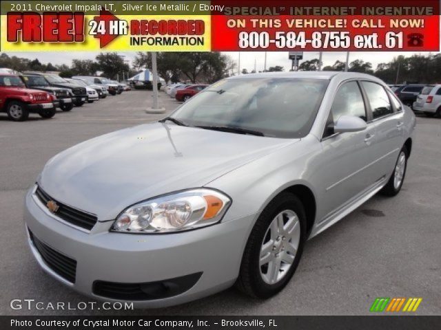 2011 Chevrolet Impala LT in Silver Ice Metallic