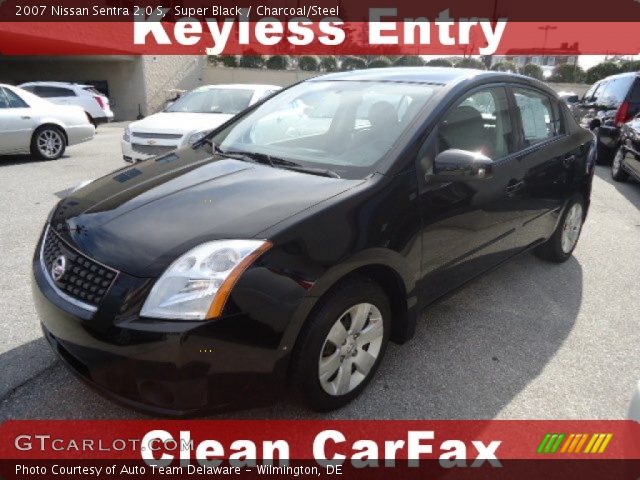 2007 Nissan Sentra 2.0 S in Super Black