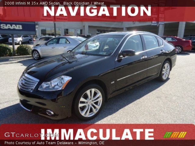 2008 Infiniti M 35x AWD Sedan in Black Obsidian