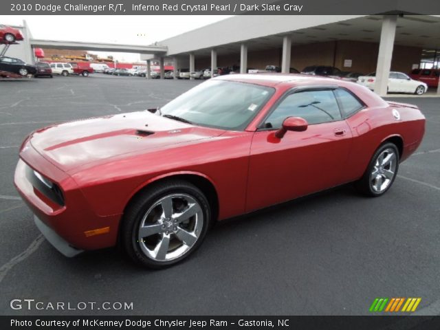 2010 Dodge Challenger R/T in Inferno Red Crystal Pearl