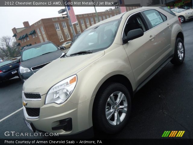 2012 Chevrolet Equinox LS AWD in Gold Mist Metallic