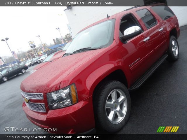 2012 Chevrolet Suburban LT 4x4 in Crystal Red Tintcoat