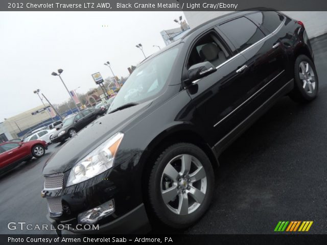 2012 Chevrolet Traverse LTZ AWD in Black Granite Metallic