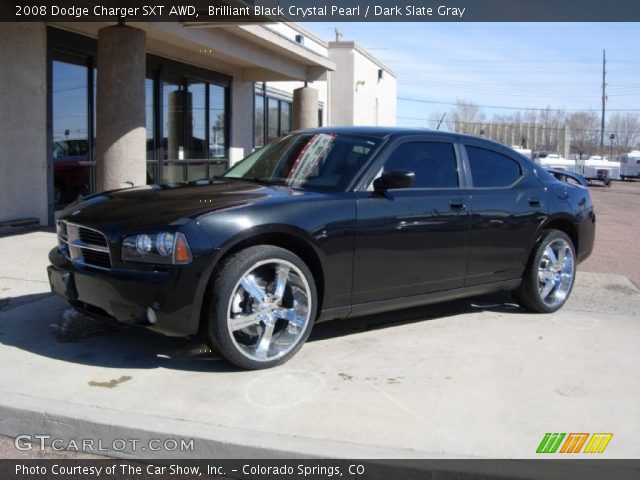 2008 Dodge Charger SXT AWD in Brilliant Black Crystal Pearl