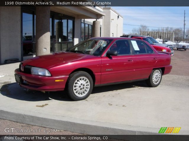 1998 Oldsmobile Achieva SL in Medium Red Metallic