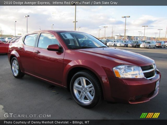 2010 Dodge Avenger Express in Inferno Red Crystal Pearl