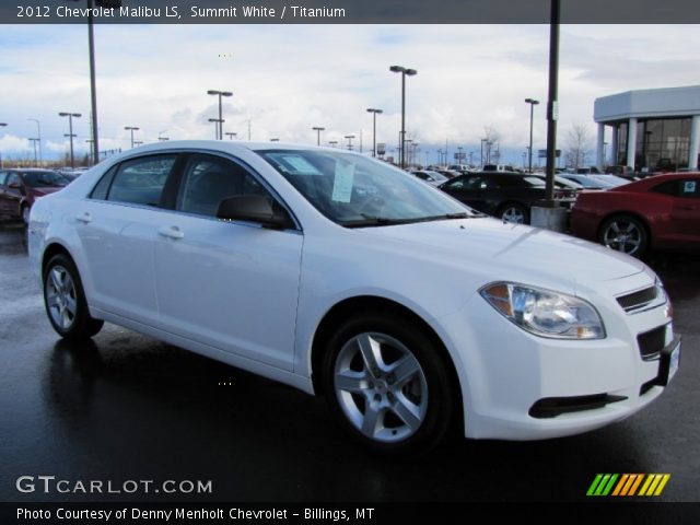 2012 Chevrolet Malibu LS in Summit White