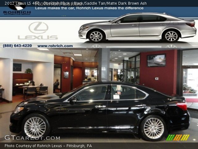 2012 Lexus LS 460 in Obsidian Black