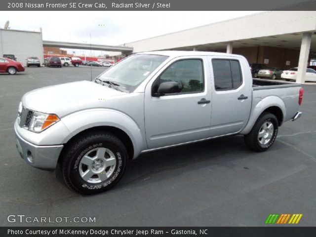 2008 Nissan Frontier SE Crew Cab in Radiant Silver