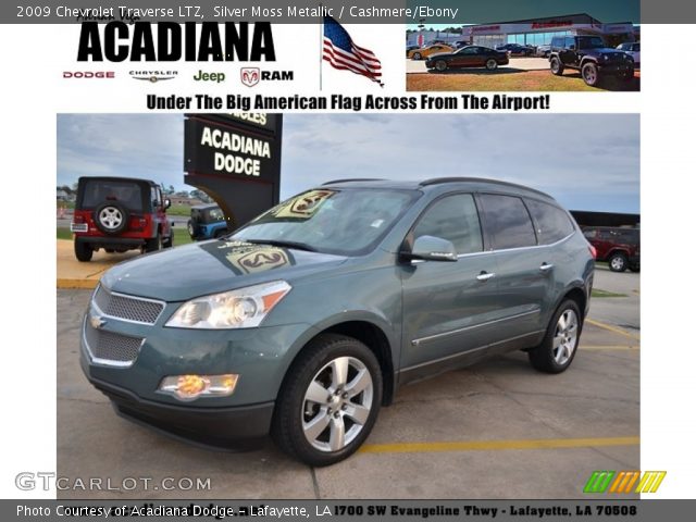 2009 Chevrolet Traverse LTZ in Silver Moss Metallic