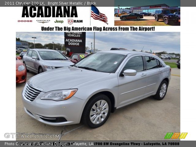 2011 Chrysler 200 LX in Bright Silver Metallic