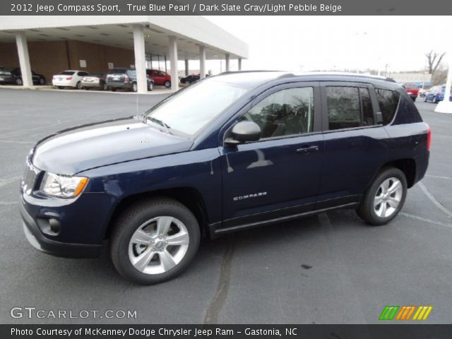 2012 Jeep Compass Sport in True Blue Pearl