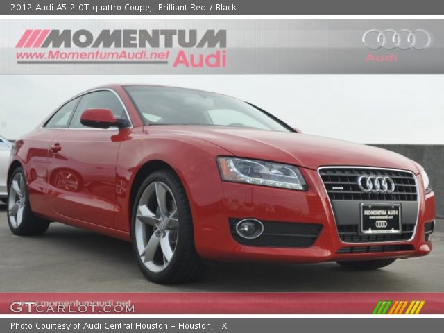 2012 Audi A5 2.0T quattro Coupe in Brilliant Red