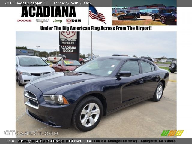 2011 Dodge Charger SE in Blackberry Pearl