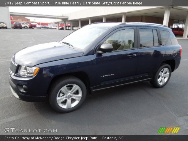 2012 Jeep Compass Sport in True Blue Pearl