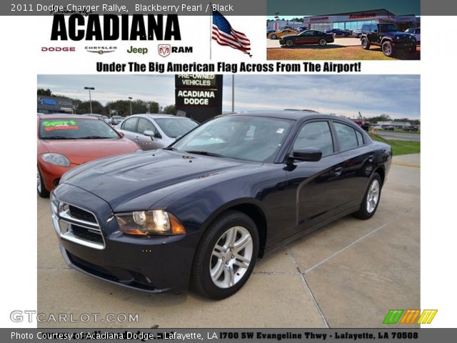 2011 Dodge Charger Rallye in Blackberry Pearl
