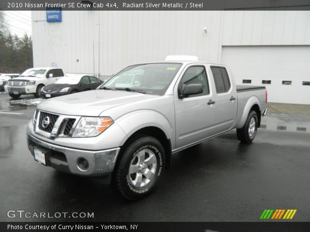 2010 Nissan Frontier SE Crew Cab 4x4 in Radiant Silver Metallic