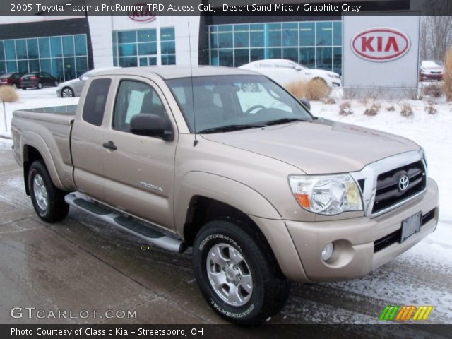 2005 Toyota Tacoma PreRunner TRD Access Cab in Desert Sand Mica