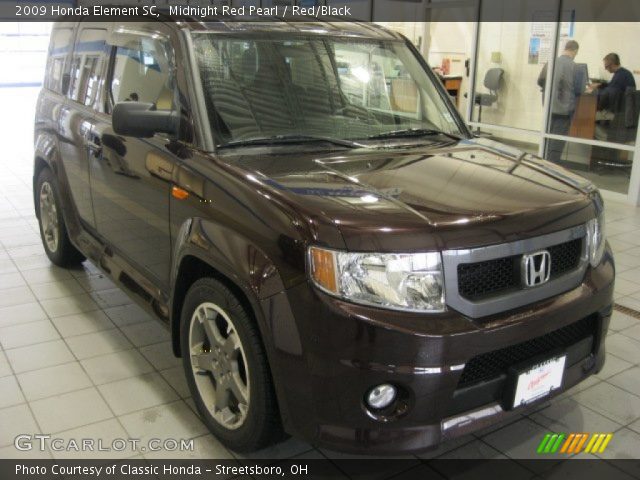 2009 Honda Element SC in Midnight Red Pearl