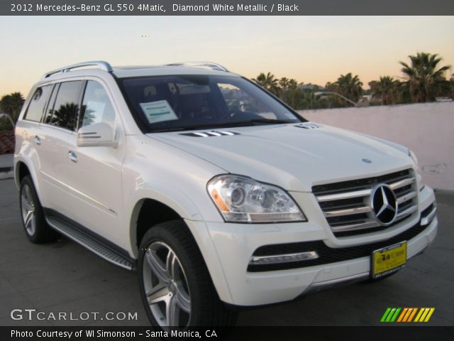 2012 Mercedes-Benz GL 550 4Matic in Diamond White Metallic