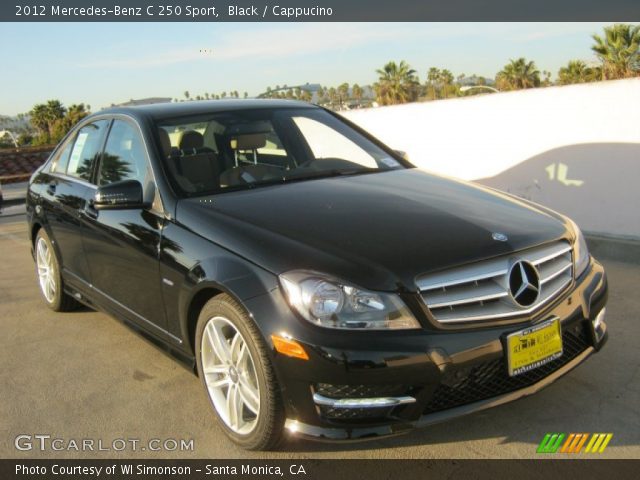 2012 Mercedes-Benz C 250 Sport in Black