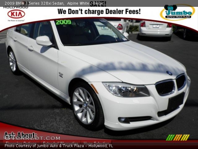 2009 BMW 3 Series 328xi Sedan in Alpine White