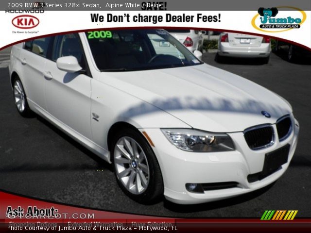 2009 BMW 3 Series 328xi Sedan in Alpine White