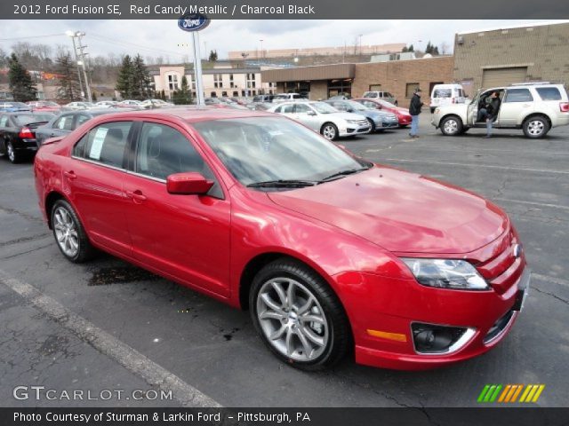 2012 Ford Fusion SE in Red Candy Metallic