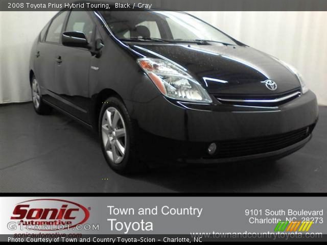 2008 Toyota Prius Hybrid Touring in Black