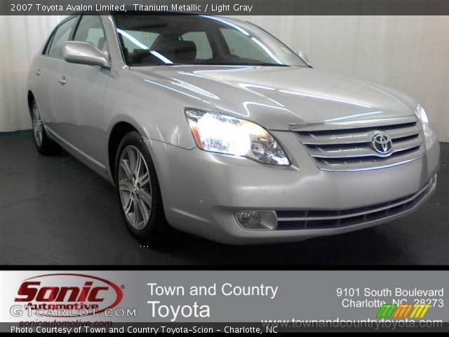 2007 Toyota Avalon Limited in Titanium Metallic