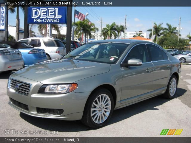 2005 Volvo S60 2.5T in Ash Gold Metallic
