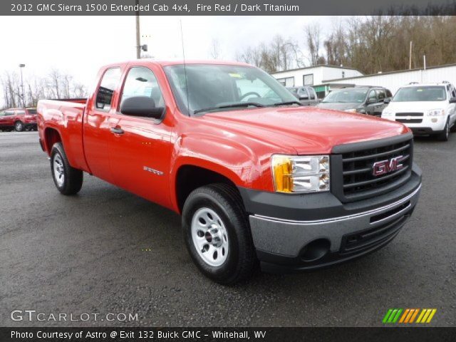 2012 GMC Sierra 1500 Extended Cab 4x4 in Fire Red