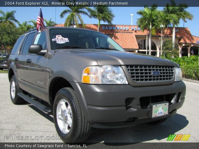 2004 Ford Explorer XLS in Mineral Grey Metallic