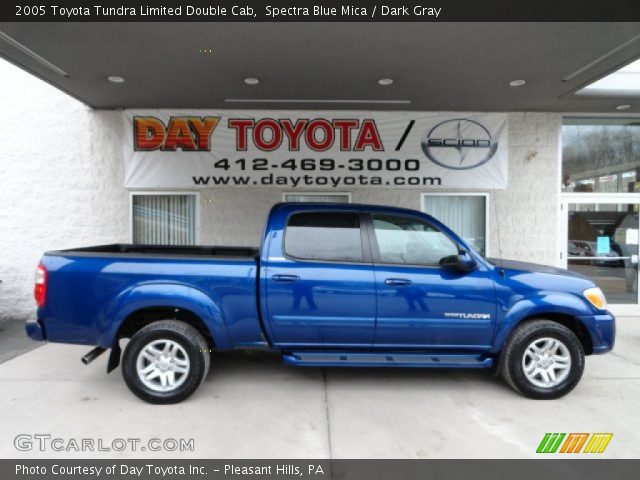 2005 Toyota Tundra Limited Double Cab in Spectra Blue Mica