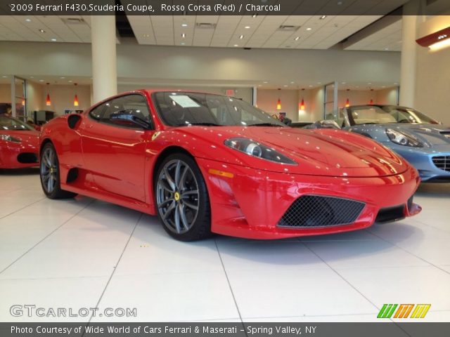 2009 Ferrari F430 Scuderia Coupe in Rosso Corsa (Red)