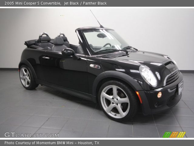 2005 Mini Cooper S Convertible in Jet Black