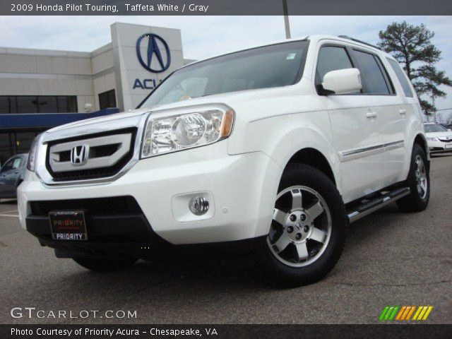 2009 White honda pilot #4